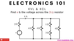 Electronics 101: Apply KCL and KVL the right way! Instructional Video