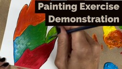 Painting Exercise Demonstration Instructional Video