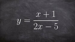 Inverse of a function with variable in numerator and denominator Instructional Video