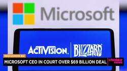 Microsoft CEO in Court Over $69B Deal News Clip