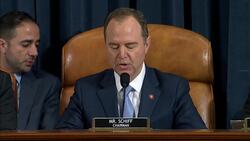 Second day of Trump impeachment hearings start News Clip