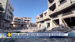 Israel-Gaza War: IDF Confirms Intense Ground Offensive in Gaza City Area News Clip