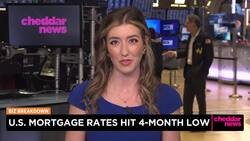 U.S. Mortgage Rates Hit 4-Month Low News Clip