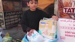 Gaza's diaper factory: Workers copy designs to cut high prices News Clip