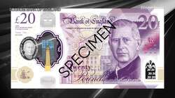 UK Unveils New Bank Notes With King Charles III News Clip