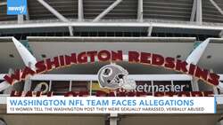 D.C. NFL Team Faces Sexual Harassment, Verbal Abuse Allegations News Clip