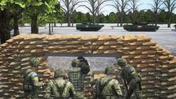 Ukrainian drone footage shows close-quarters tank ambush Instructional Video