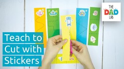 Scissor Skill Activity for Preschoolers Instructional Video