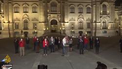 Peruvians protest against President Vizcarra's removal News Clip