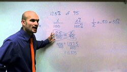 Pre-albebra Percentages - free math help Instructional Video