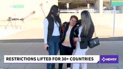 International Travelers Reunite After U.S. Border Opens News Clip