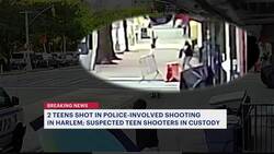 Two teens shot in East Harlem in broad daylight shootout News Clip