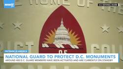 Unarmed National Guardsmen Deployed To Protect D.C. Monuments News Clip