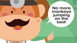 Five Little Monkeys Jumping on the Bed | Nursery Rhymes | Songs for Kids | The Kiboomers Instructional Video