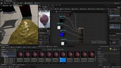 Blender to Unreal Engine - Become a Dungeon Prop Artist - Setting Up Normal Intensity Parameter Instructional Video