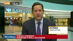 Strategy of the Bank Is Well on Course, Says Barclays' Staley News Clip