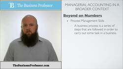 Process Management Skills - Managerial Accounting Instructional Video