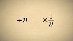 Pre-Algebra 13 - Reciprocals and Division With Fractions Instructional Video