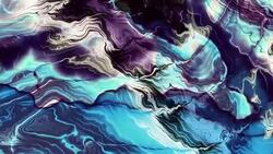 Moving random psychedelic wavy texture. Stock Footage