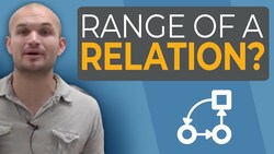 What is the definition of range of a relation Instructional Video