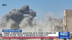 Israel strikes high-rise building and threatens to hit more in Gaza offensive News Clip