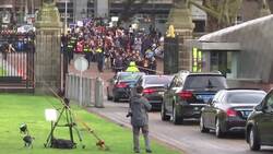 Suu Kyi departs ICJ Myanmar hearing Instructional Video