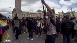 Colombia demonstrations: Rally against social and economic reforms News Clip