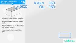 KS2 Primary Maths Age 13-17 - Calculations: Word Problems - Explained Instructional Video