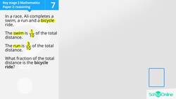 Fractions: Addition and Subtraction to Solve for Unknown Distance Instructional Video