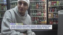 Brooklyn bodega becomes social media sensation for their wagyu chopped cheese News Clip