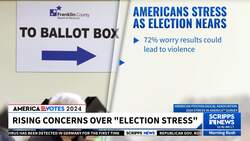 Report shows rising levels of stress among Americans ahead of the election News Clip
