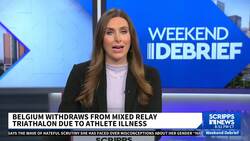 Belgium withdraws from mixed relay triathlon after athlete who swam in Seine River falls ill News Clip