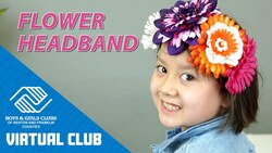 Cinco de Mayo Project: How To Make A Flower Headband Instructional Video