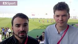 Updates from the England training camp ahead of England v France News Clip