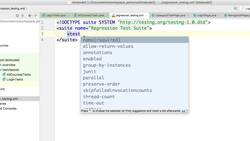 Selenium WebDriver Advanced - Industry Standard Framework - How to Run Multiple Test Classes Instructional Video