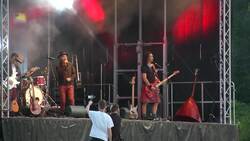 People attend German concert drive-in cinema style Instructional Video