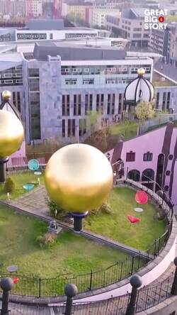 This architect's final project is an Oasis for All Mankind Instructional Video