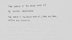 Sarah Urist Green reads “The World is Too Much With Us” Instructional Video