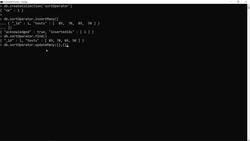 MongoDB Mastering MongoDB for Beginners (Theory and Projects) - $sort operator Instructional Video