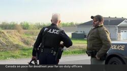 2023 on track to be deadliest year for Canadian police in decades News Clip