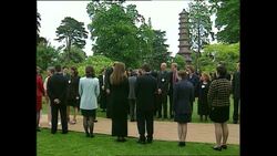 UK - Japanese Emperor State Visit - Visit to Kew Garden News Clip