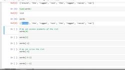 EDA Python - 08-1Lists_intro Instructional Video