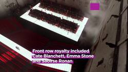 Louis Vuitton channels Medieval Futurism in dazzling runway show from French castle News Clip