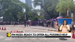 Emergency declared in Bangkok after earthquake; PM Modi says ready to offer all help News Clip