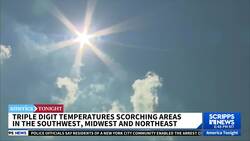 Scorching temperatures, humidity making life miserable for millions from Midwest to Maine News Clip