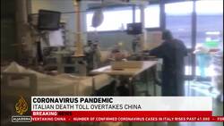 Italy overtakes China's death toll News Clip