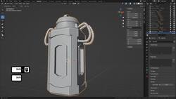Blender Beginner’s Bootcamp - Lesson 77 - Adding Texture to Lantern Instructional Video