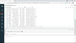 PySpark and AWS: Master Big Data with PySpark and AWS - Solution (Group By) Instructional Video