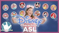 How to Sign Disney Characters in ASL | Disney Parks 2023 Instructional Video