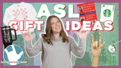 ASL GIFT IDEAS 🎁 Gift Guide 2023 for ASL Enthusiast! Instructional Video
